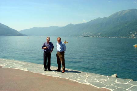 Am Ufer des Lago Maggiore