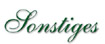 Sonstiges